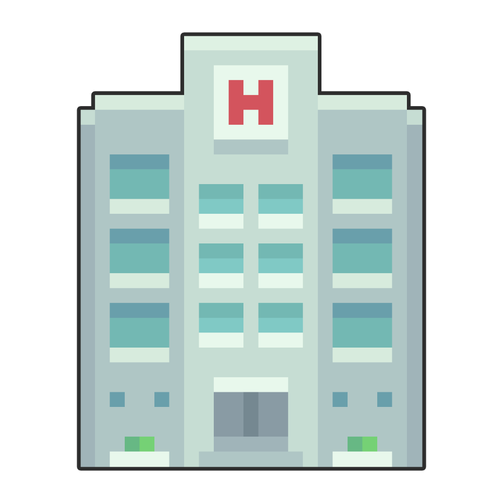 Hospital illustration